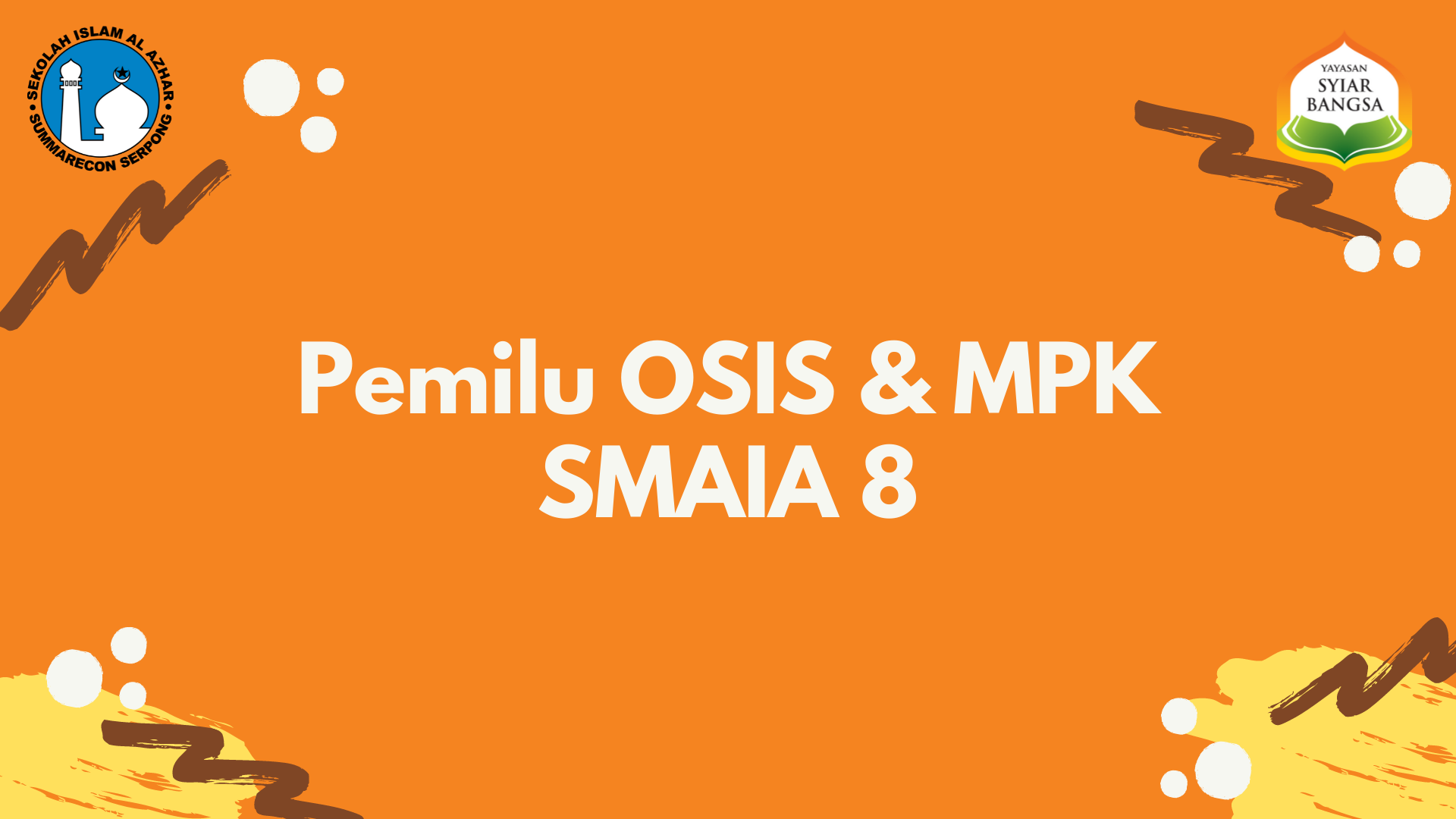 Pemilu OSIS & MPK SMAIA 8